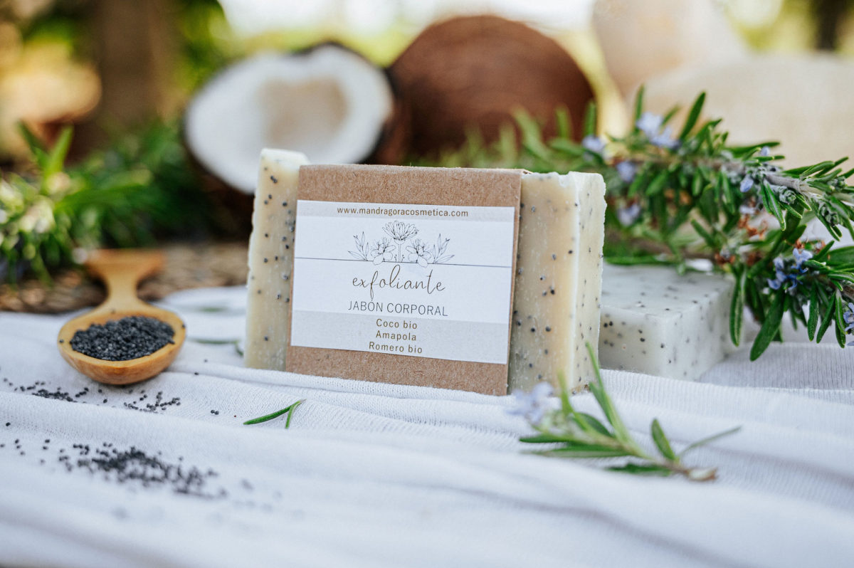 Exfoliante - jabón corporal 80gr